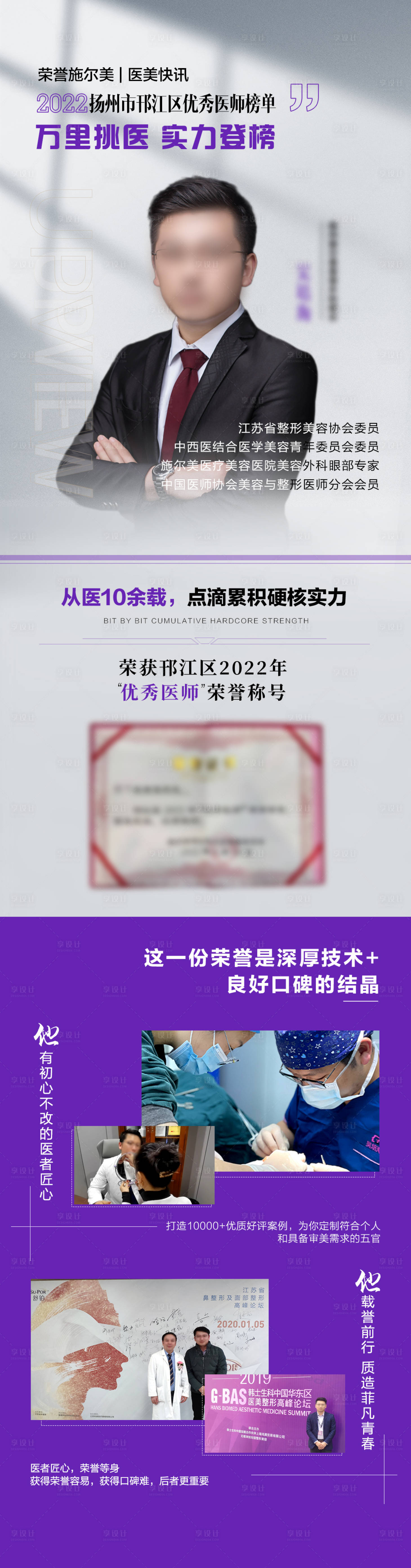 源文件下载【医生获奖荣誉海报】编号：71440018175557077