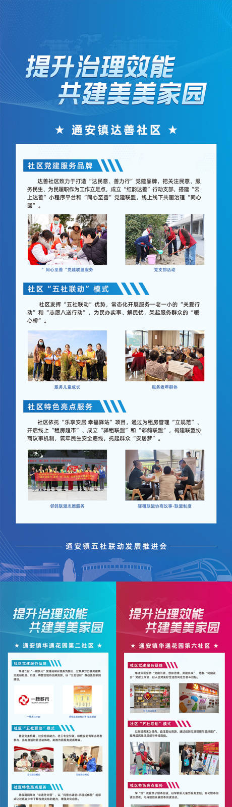 源文件下载【享设计】搜索编号：72110017801312580【社区介绍立屏海报】