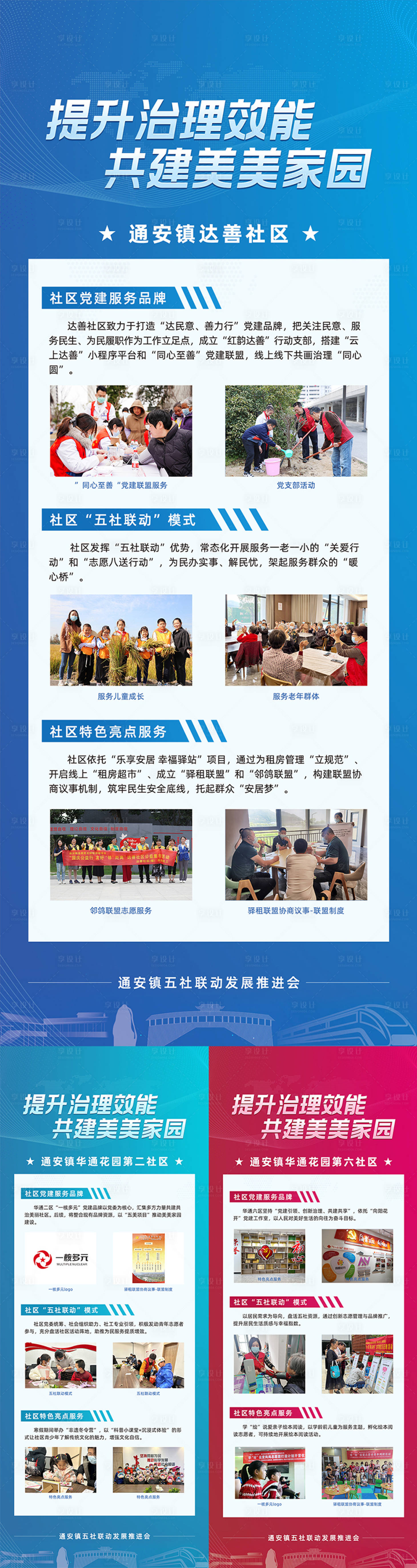 源文件下載【享設(shè)計(jì)】搜索編號：72110017801312580【社區(qū)介紹立屏海報(bào)】