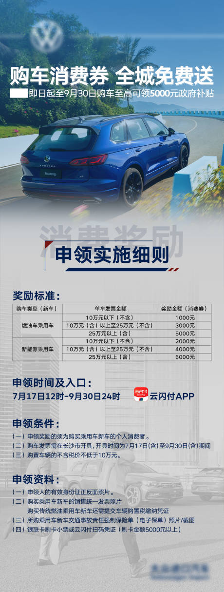 源文件下载【享设计】搜索编号：83760018199671859【汽车消费补贴政策解读海报长图】