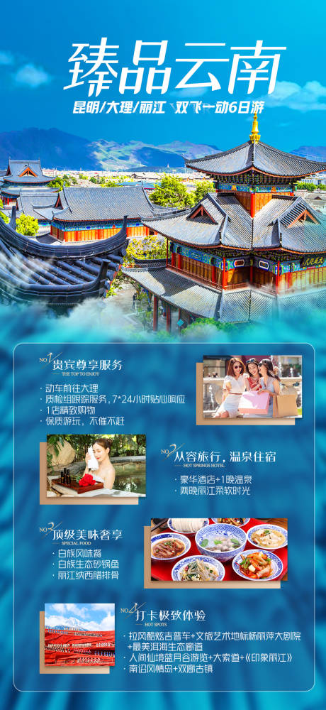 源文件下载【云南旅游海报】编号：20230706165401431