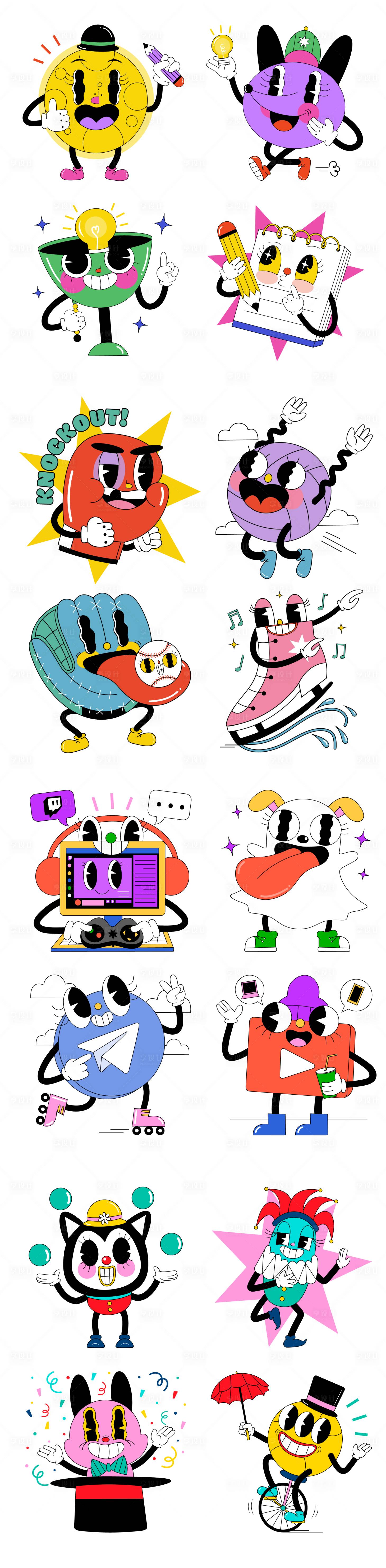 源文件下載【享設計】搜索編號：72680018086672245【卡通形象 插畫】