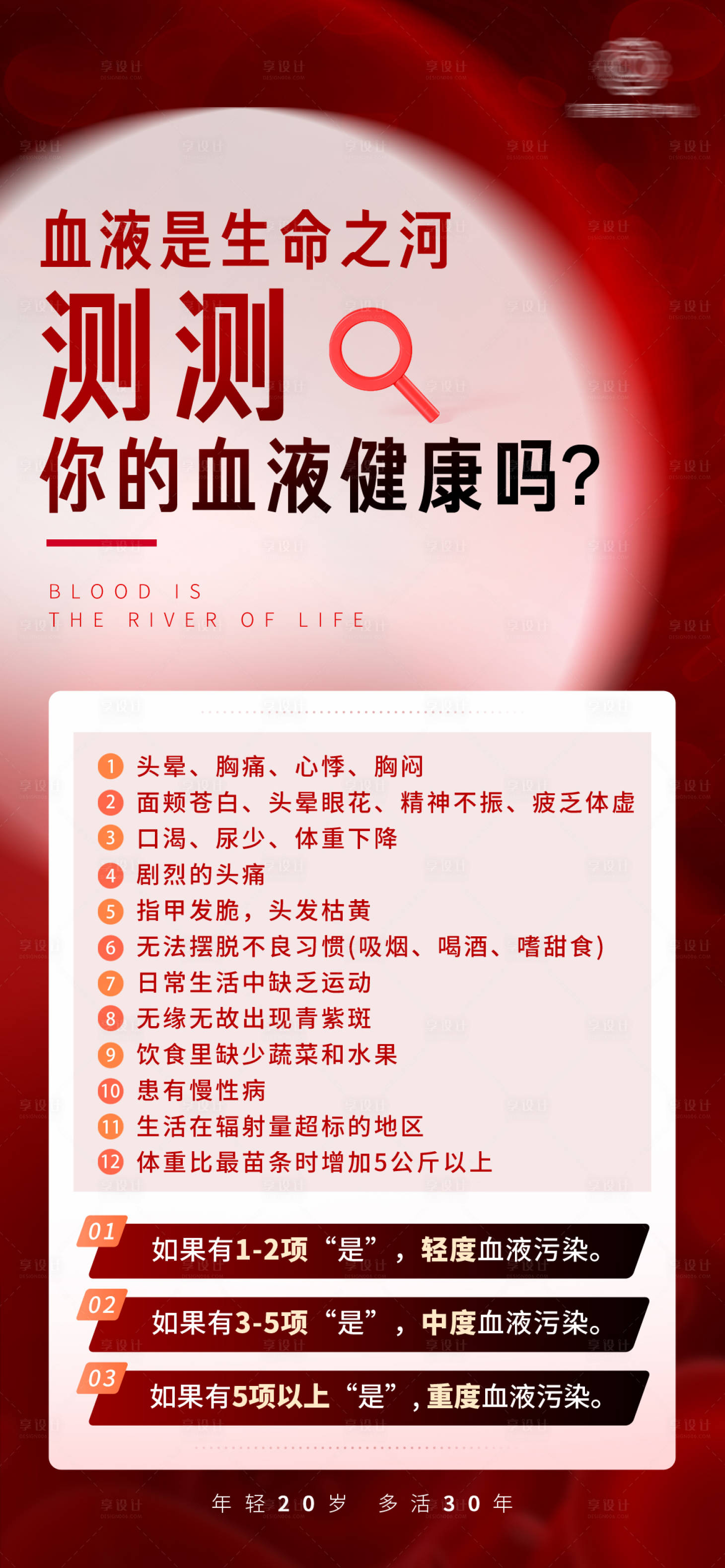 源文件下載【享設(shè)計(jì)】搜索編號(hào)：97130018252496685【醫(yī)療健康測(cè)評(píng)海報(bào)】