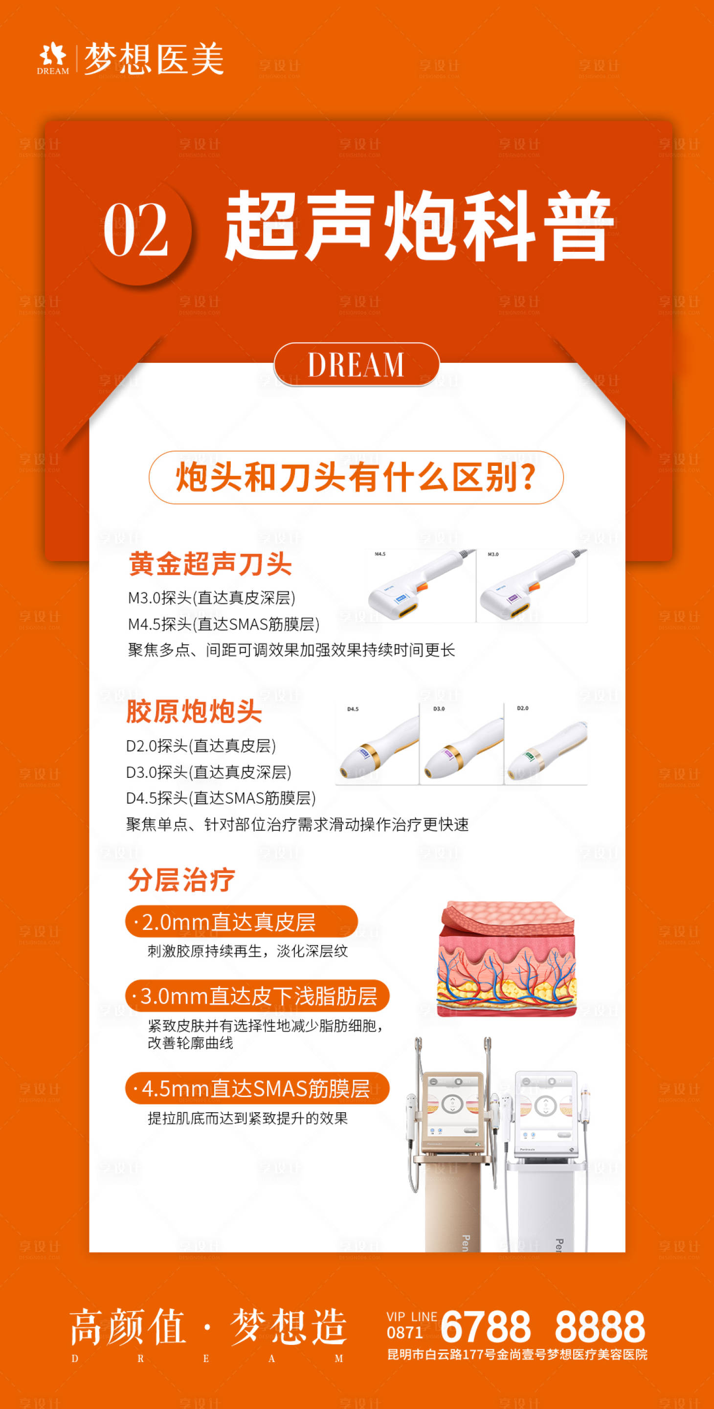 源文件下载【享设计】搜索编号：48960018257088363【医美科普海报】