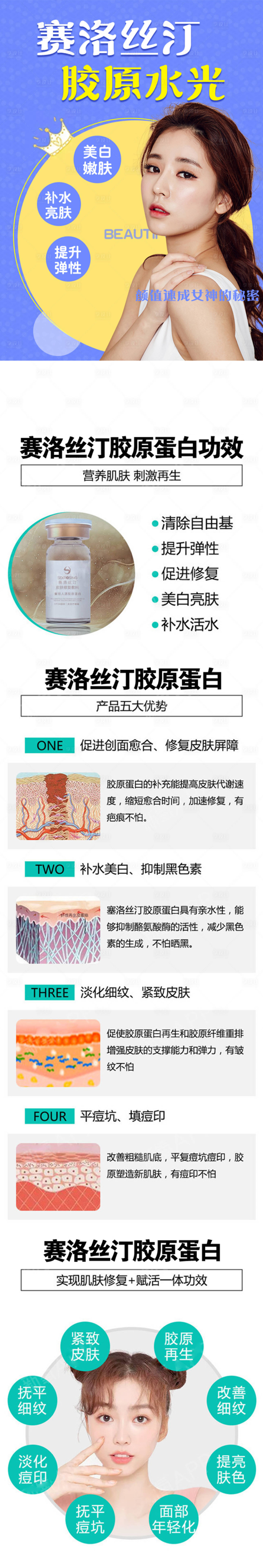 源文件下載【醫(yī)美詳情頁賽洛絲汀膠原水光】編號：50110018189845210