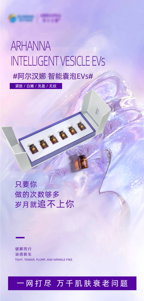 源文件下载【抗衰紧致外泌体海报】编号：86730018058621841