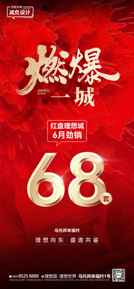 源文件下載【享設計】搜索編號：48050017825757399【房地產(chǎn)熱銷海報】