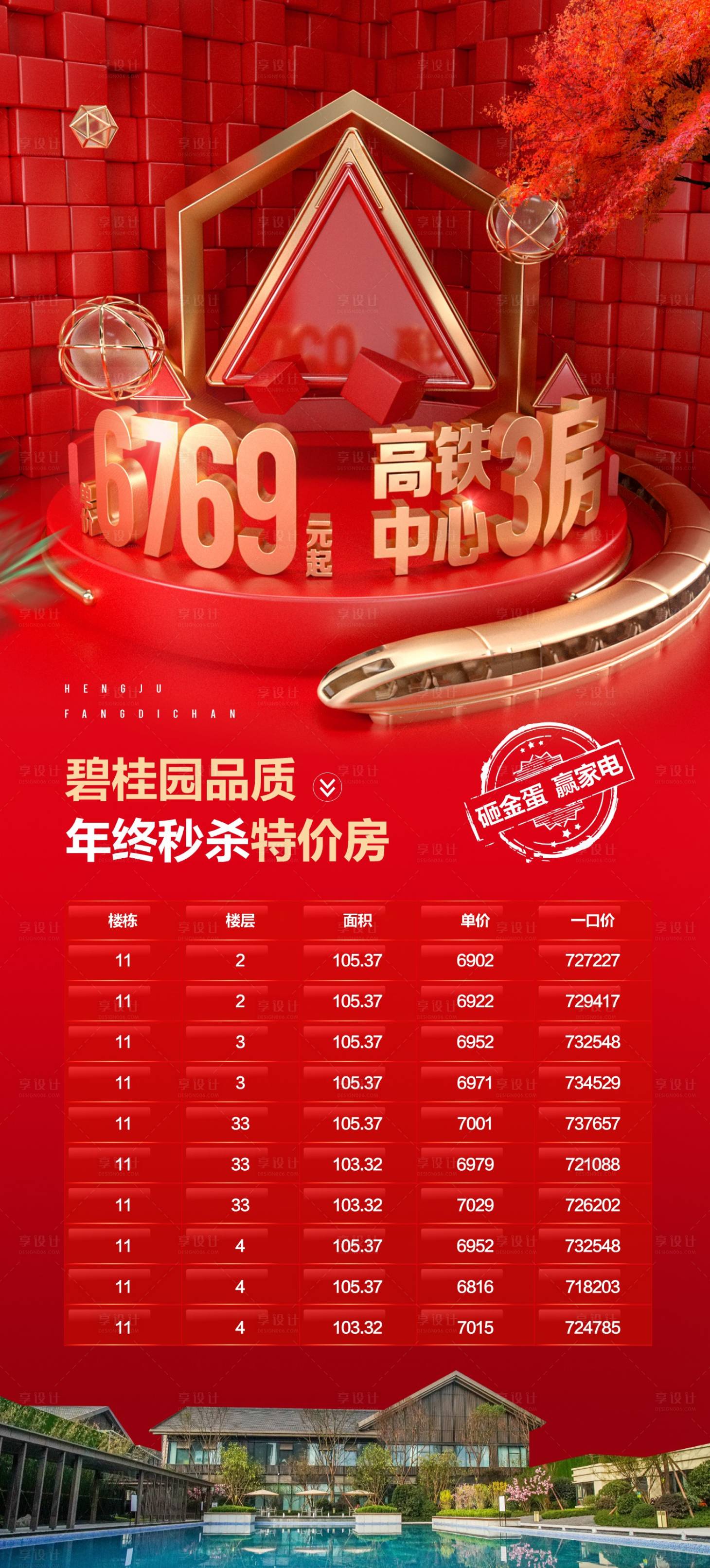 源文件下载【高铁交通特价海报】编号：87440018371457008