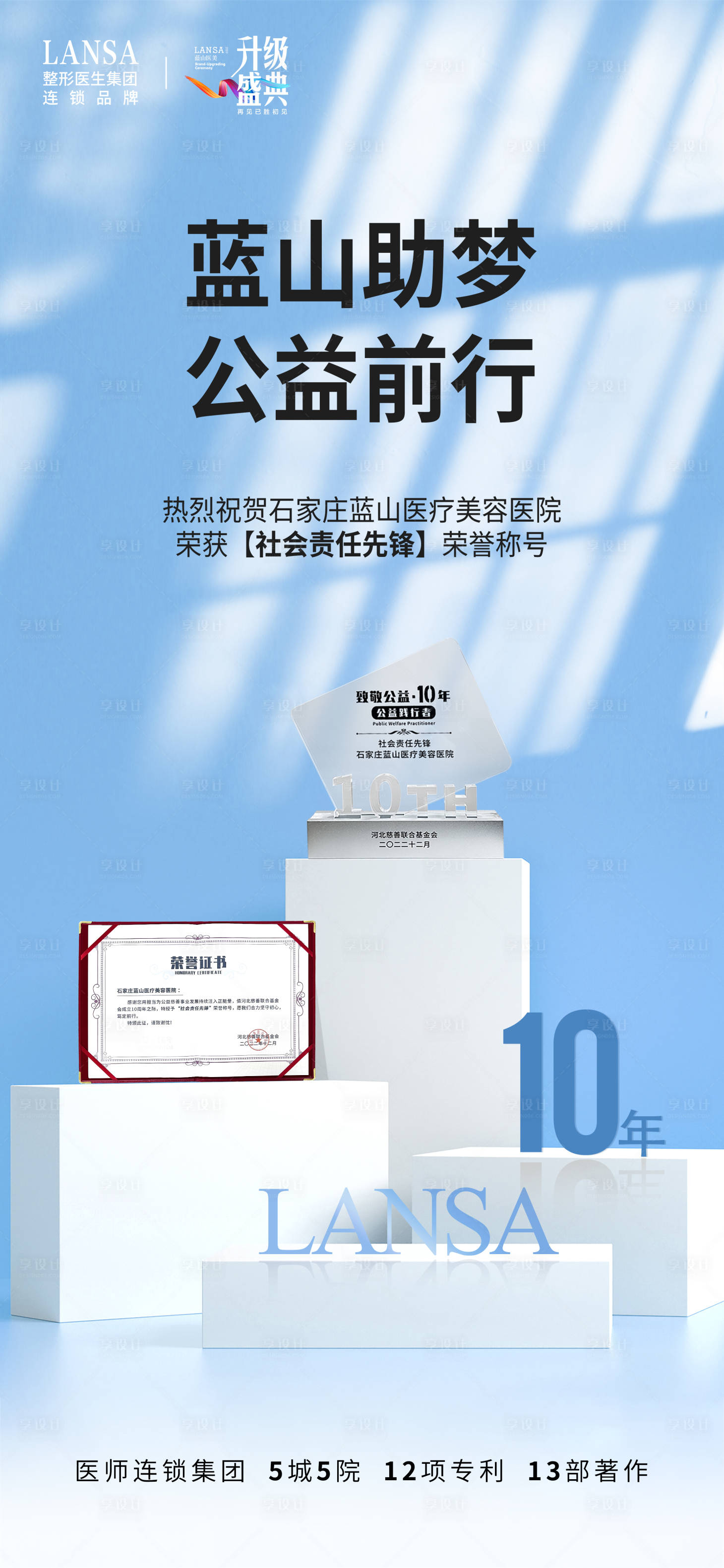 源文件下載【享設計】搜索編號：94270018103618241【醫美品牌公益海報】