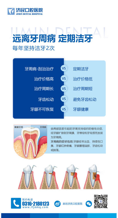 源文件下載【享設計】搜索編號：25480018154682360【口腔定期洗牙宣傳海報】