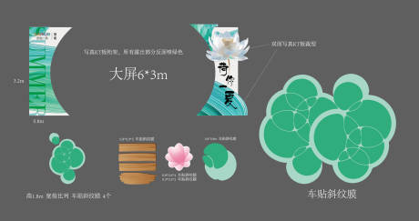 源文件下載【荷你一夏活動美陳堆頭】編號：67000018001306364