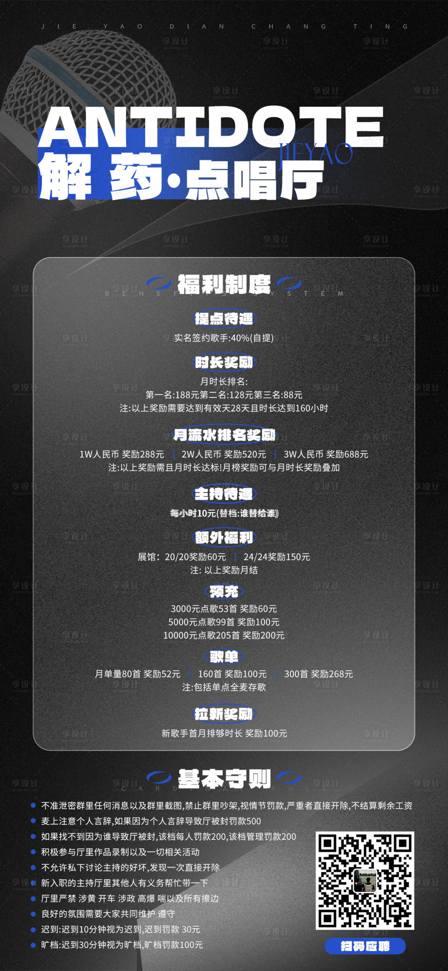 源文件下載【享設計】搜索編號：83970018130373561【潮流招聘海報】