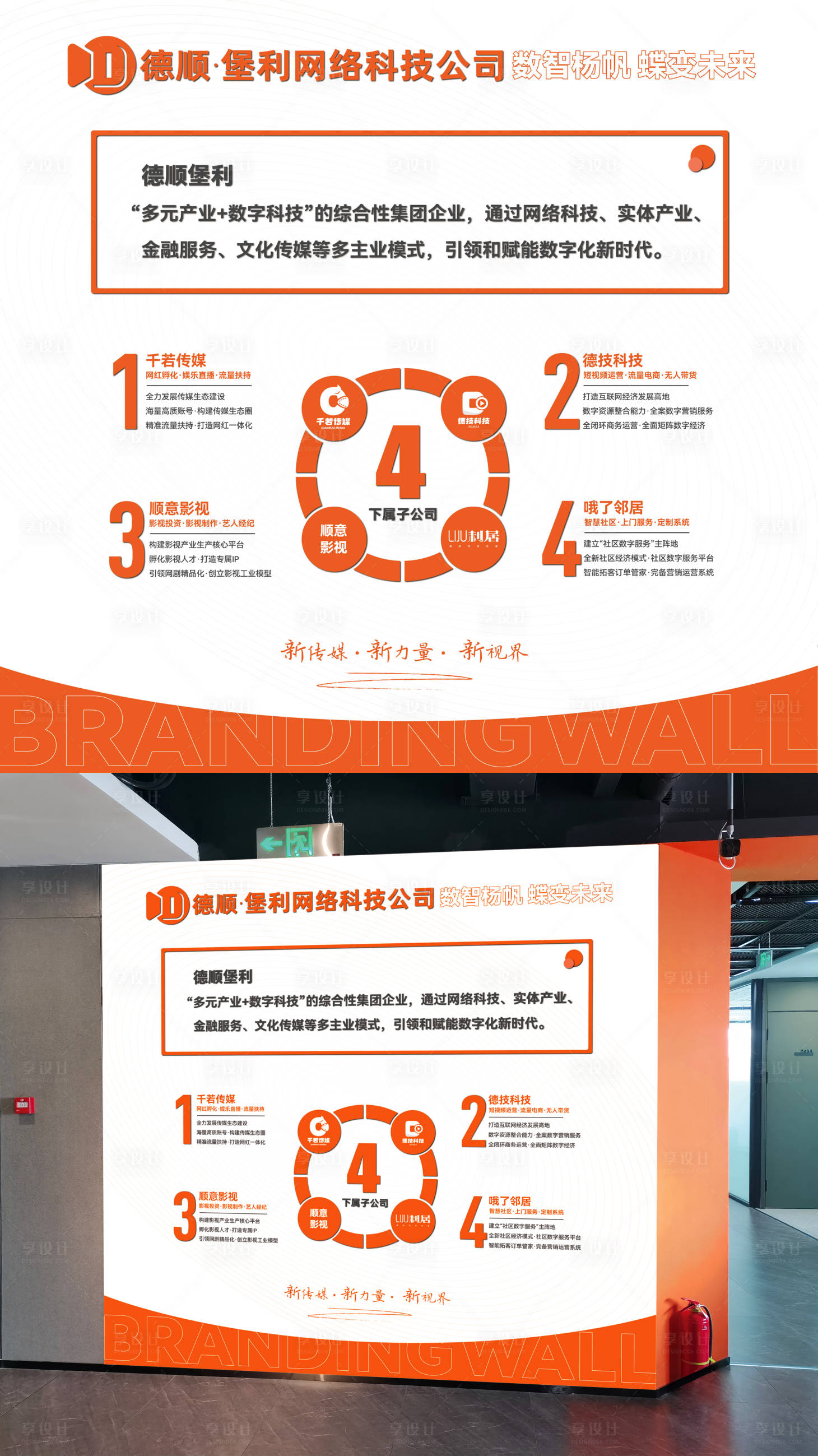 源文件下载【享设计】搜索编号：68840018200388165【企业文化背景墙】