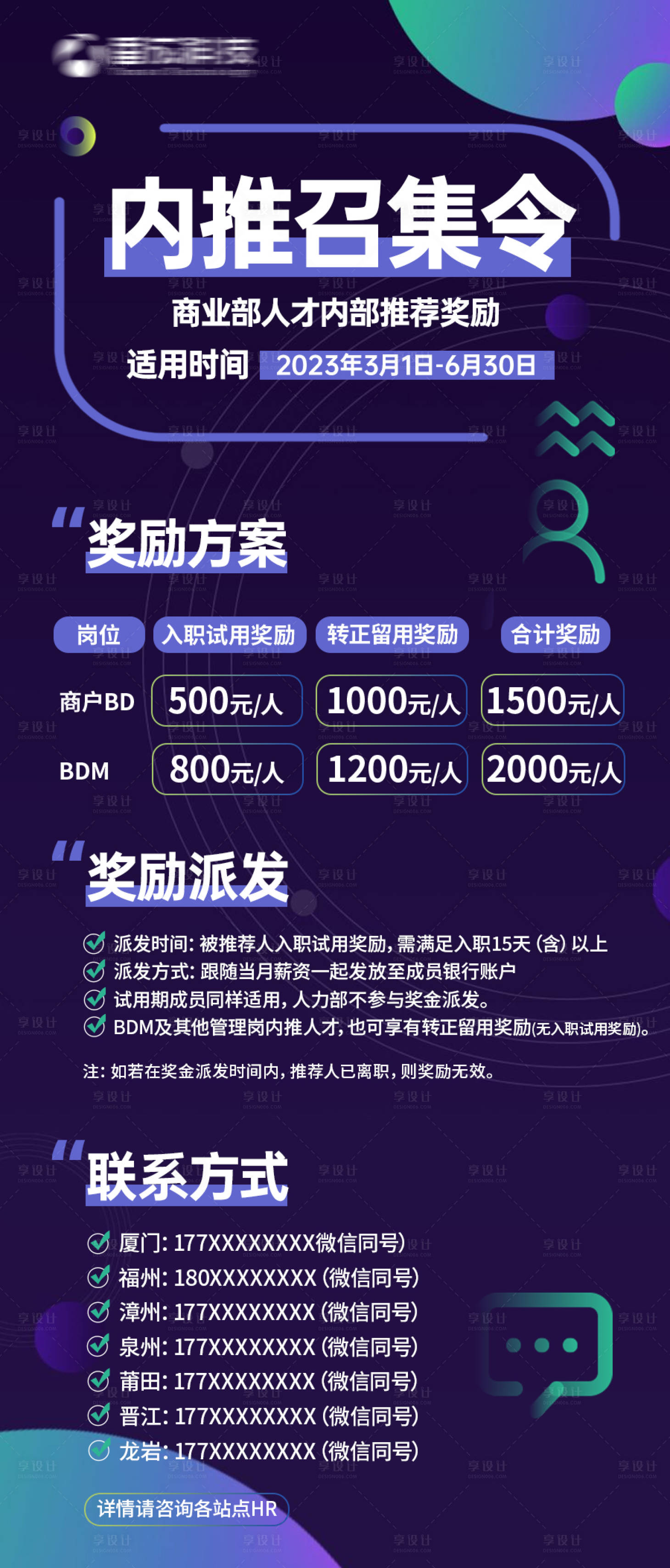 源文件下載【招聘海報人才招聘內推海報】編號：23150017955713573