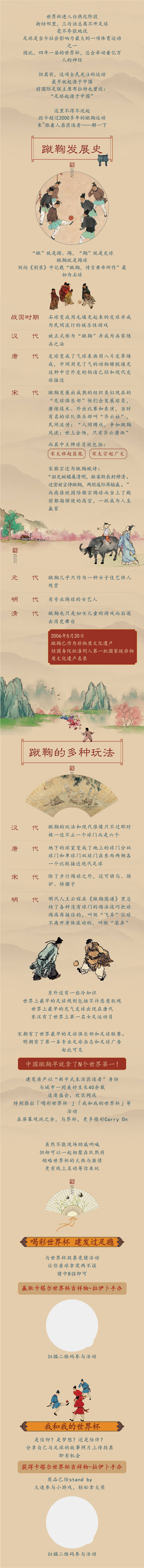 源文件下载【享设计】搜索编号：44110018072469202【蹴鞠简介海报长图】