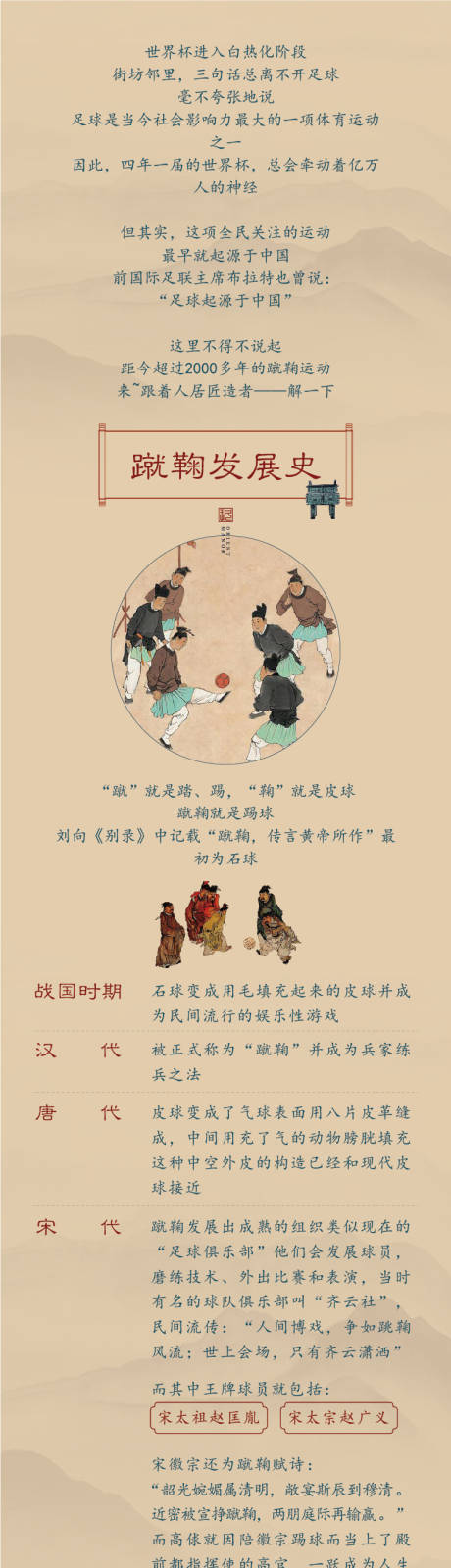 源文件下载【蹴鞠简介海报长图】编号：44110018072469202