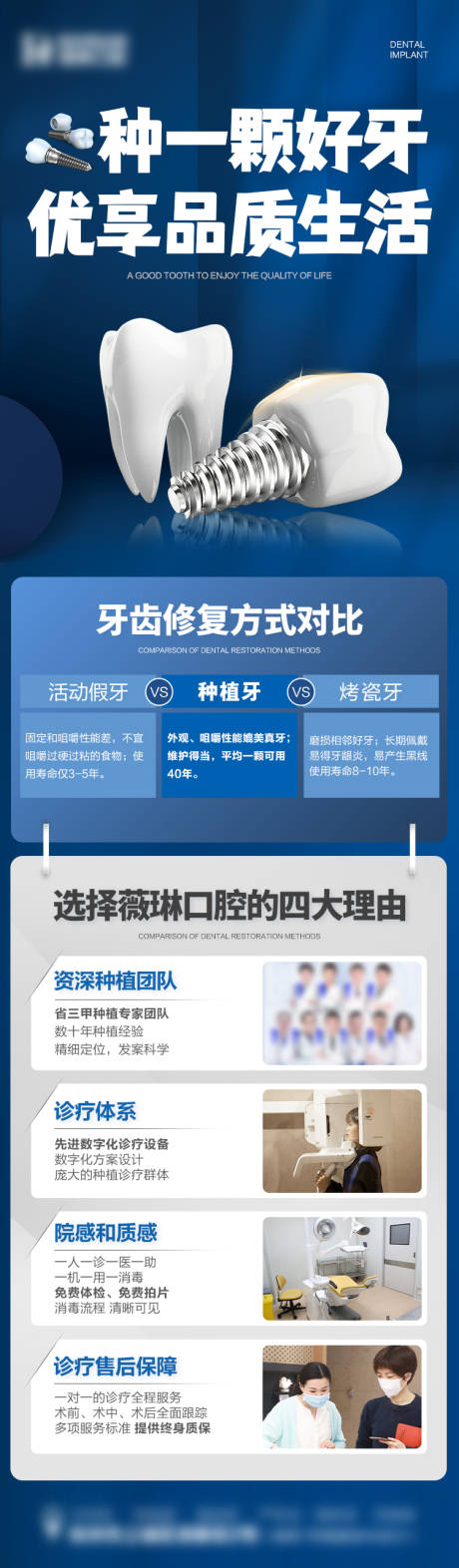 源文件下载【口腔种植牙活动海报】编号：22060018383666713