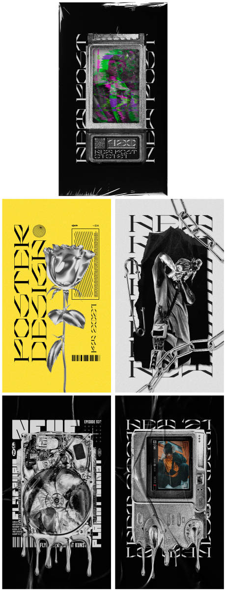 源文件下载【酸性风格海报】编号：39240018849197301