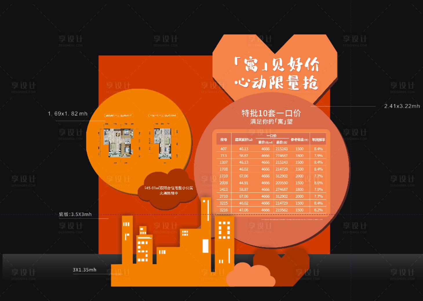 源文件下载【享设计】搜索编号：77250018522447519【特价房美陈】