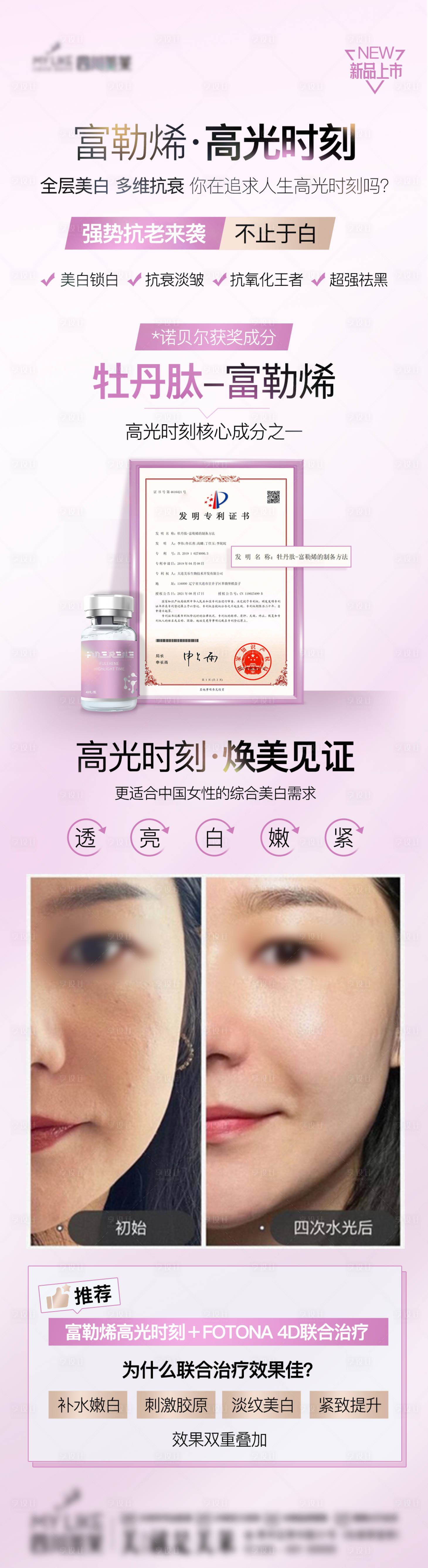 源文件下载【享设计】搜索编号：48960018457224434【富勒烯高光海报】