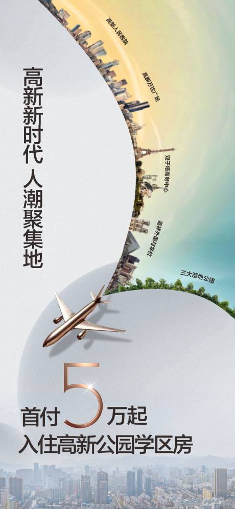 源文件下载【享设计】搜索编号：75610019044906828【地产海报】