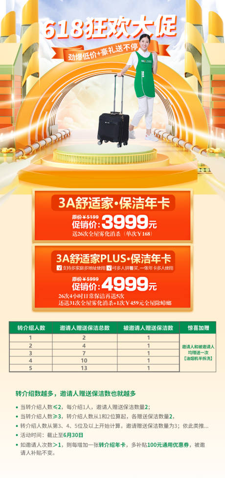 源文件下载【618家政清洗活动海报】编号：36580018579167260