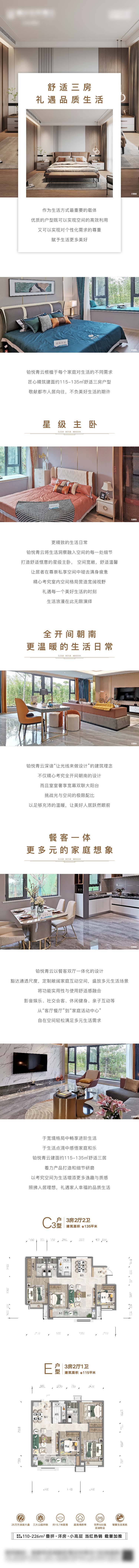 源文件下载【享设计】搜索编号：78340018925649657【地产户型价值点长图】