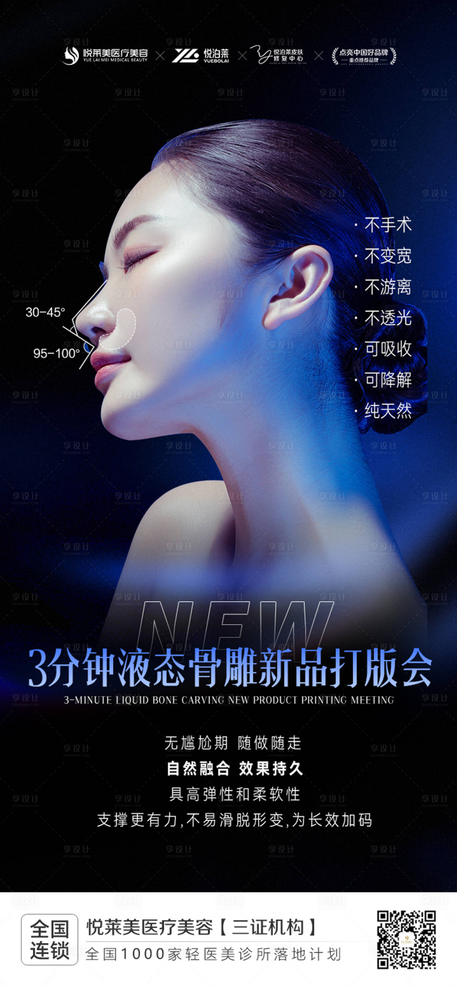 源文件下載【享設計】搜索編號：27130019018916594【鼻部打板會海報】