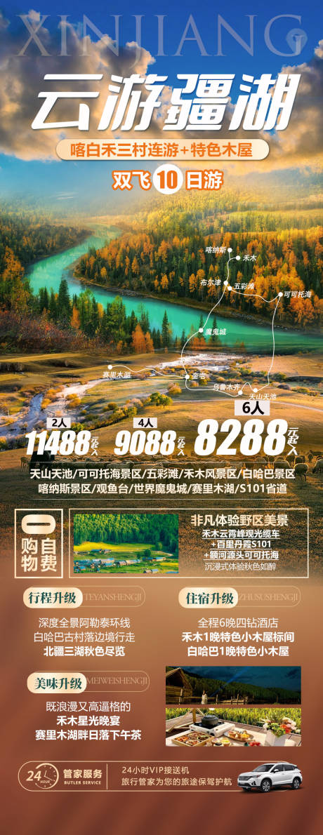 源文件下载【新疆旅游海报】编号：82170018474881513