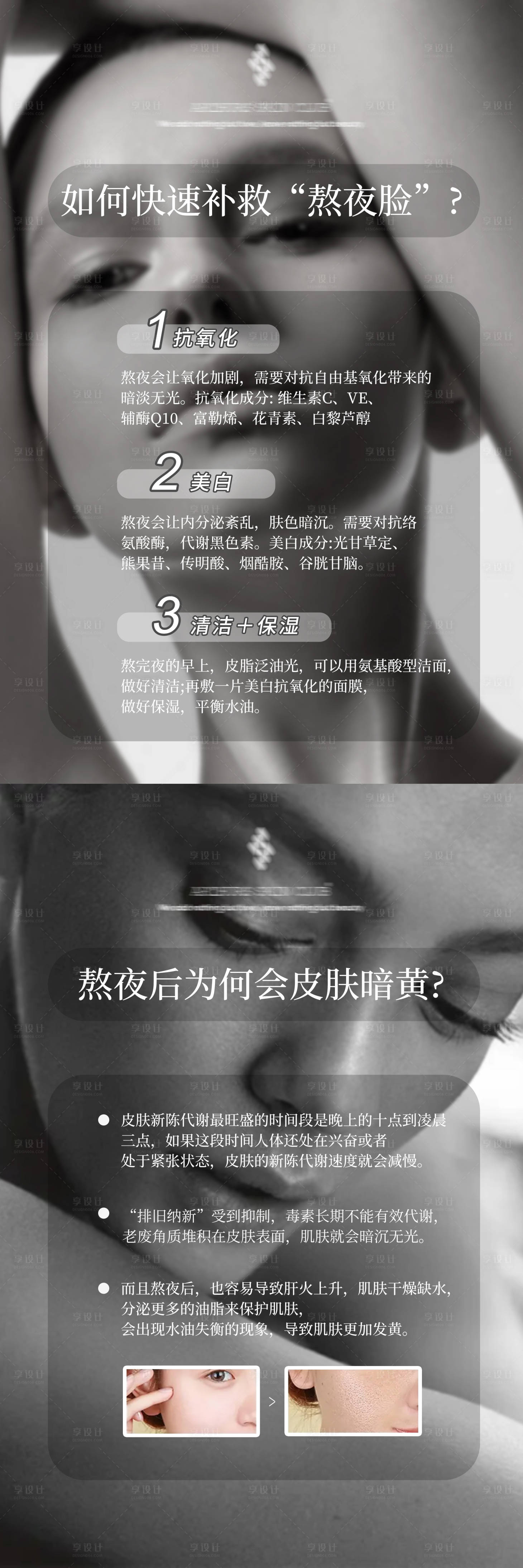 源文件下载【享设计】搜索编号：61390019016662733【美业科普海报】