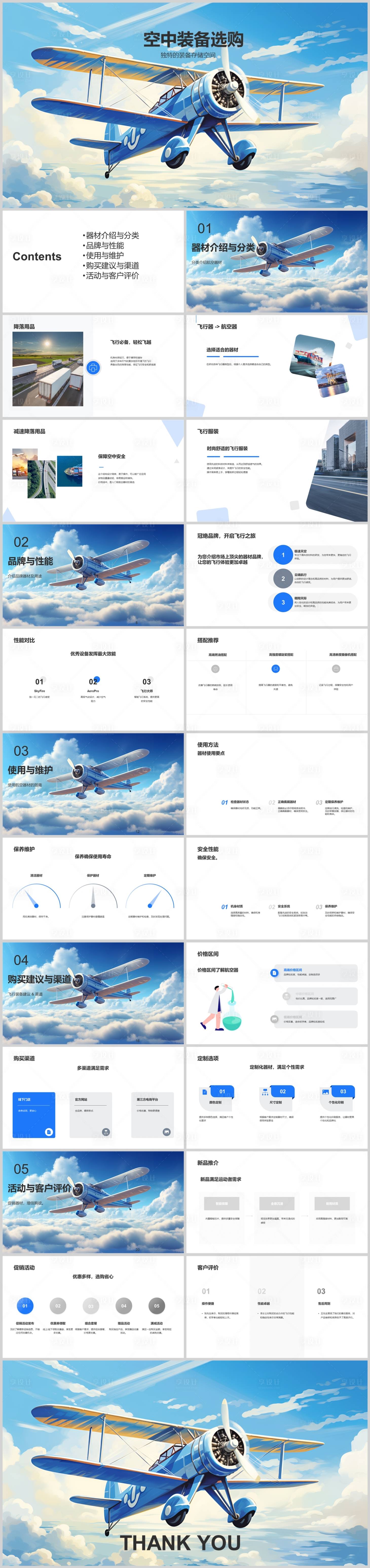 源文件下载【空中装备选购PPT】编号：20230816210243076