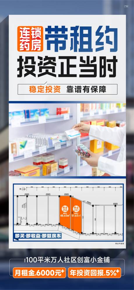 源文件下载【地产商铺海报】编号：20230809101421177