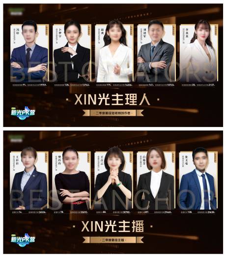 源文件下载【享设计】搜索编号：25090018465869375【XIN光主理人背景板】