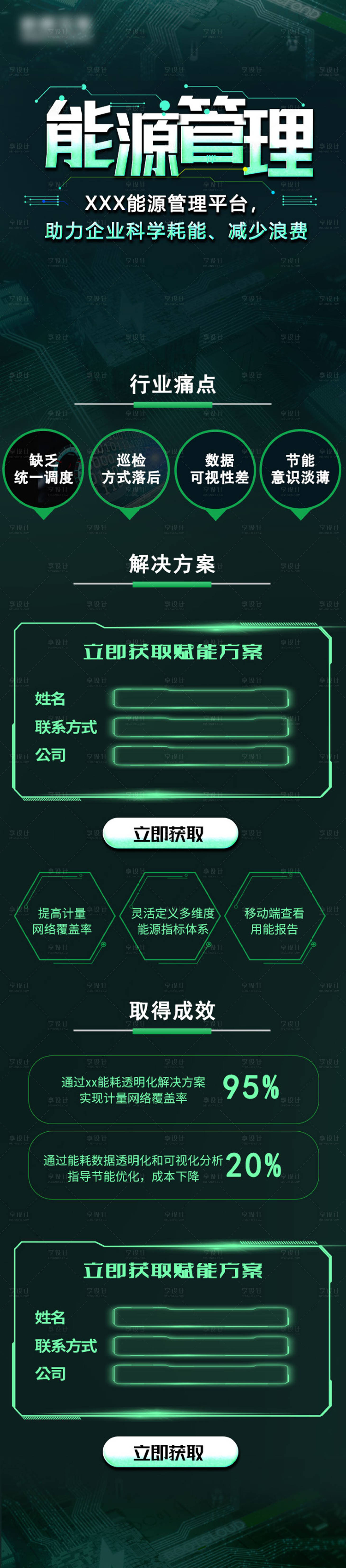 源文件下載【享設計】搜索編號：29350018943291756【能源管理科技長圖海報】