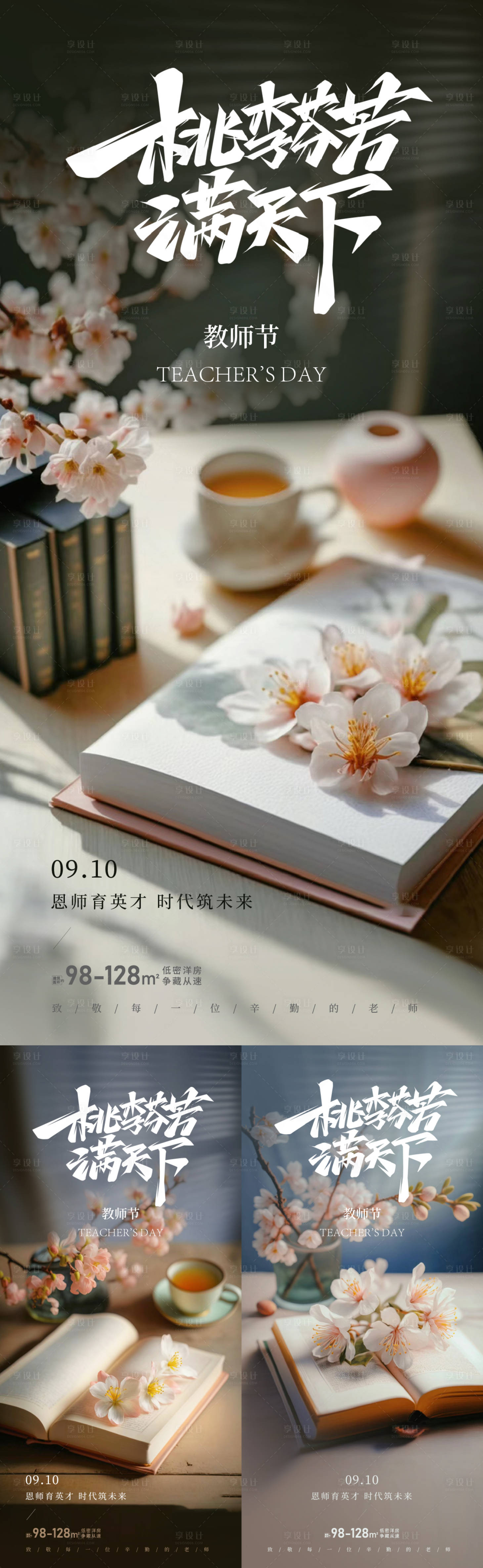 源文件下載【享設計】搜索編號：90550018830447693【教師節海報】