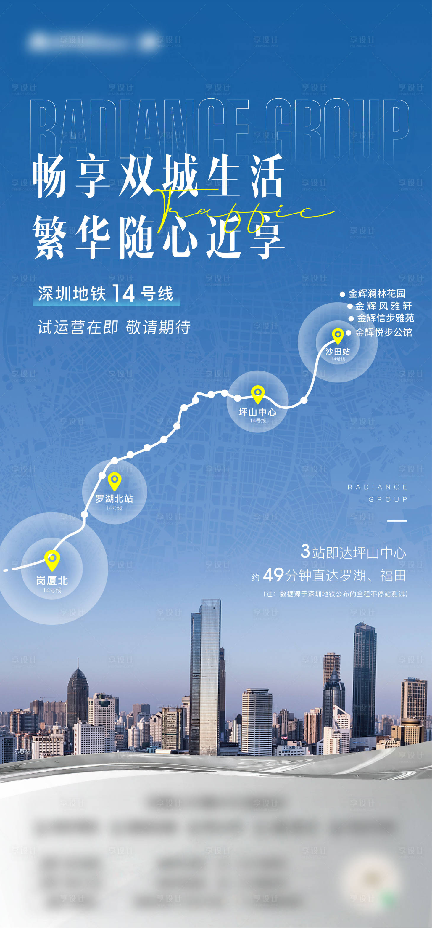 源文件下载【享设计】搜索编号：96730018816198748【地产交通地铁配套单图】