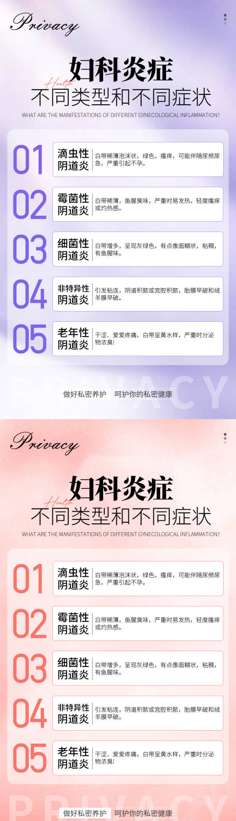源文件下载【私密养护系列海报】编号：46270019050184543