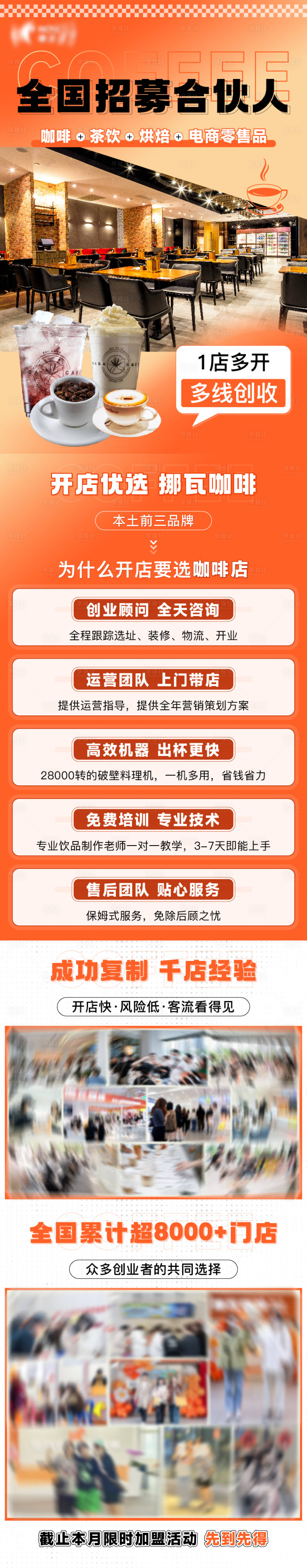 源文件下载【咖啡店加盟长图】编号：50960018713025276