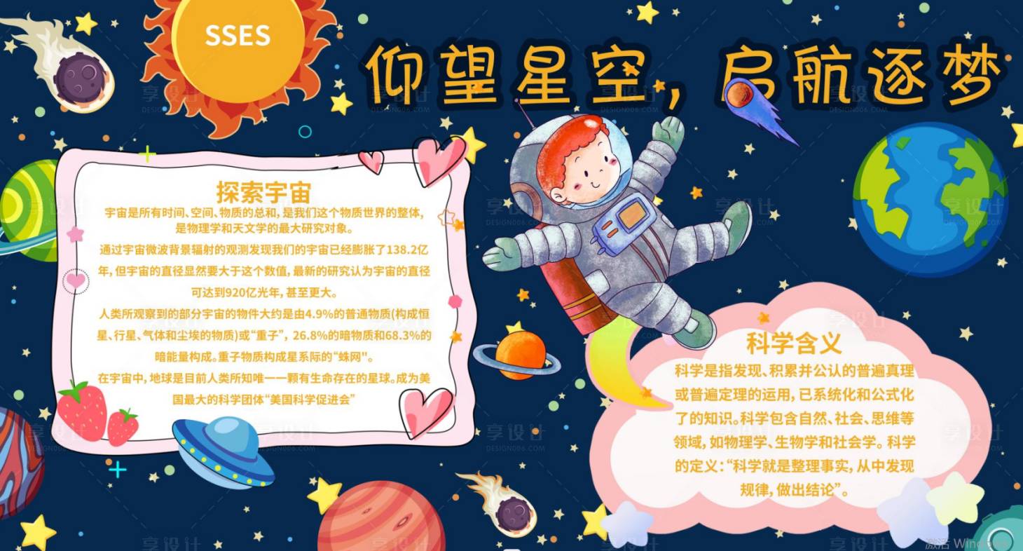 源文件下载【享设计】搜索编号：42400018799299883【仰望星空启航逐梦海报展板】
