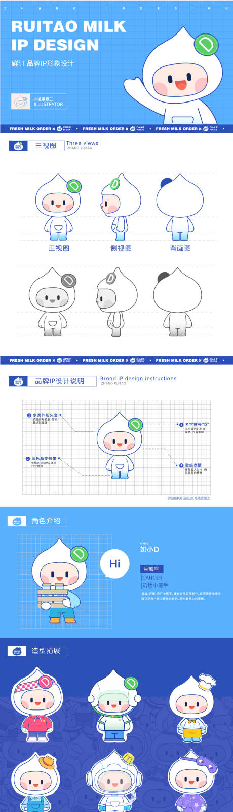源文件下载【鲜奶品牌IP设计】编号：23120019047387627