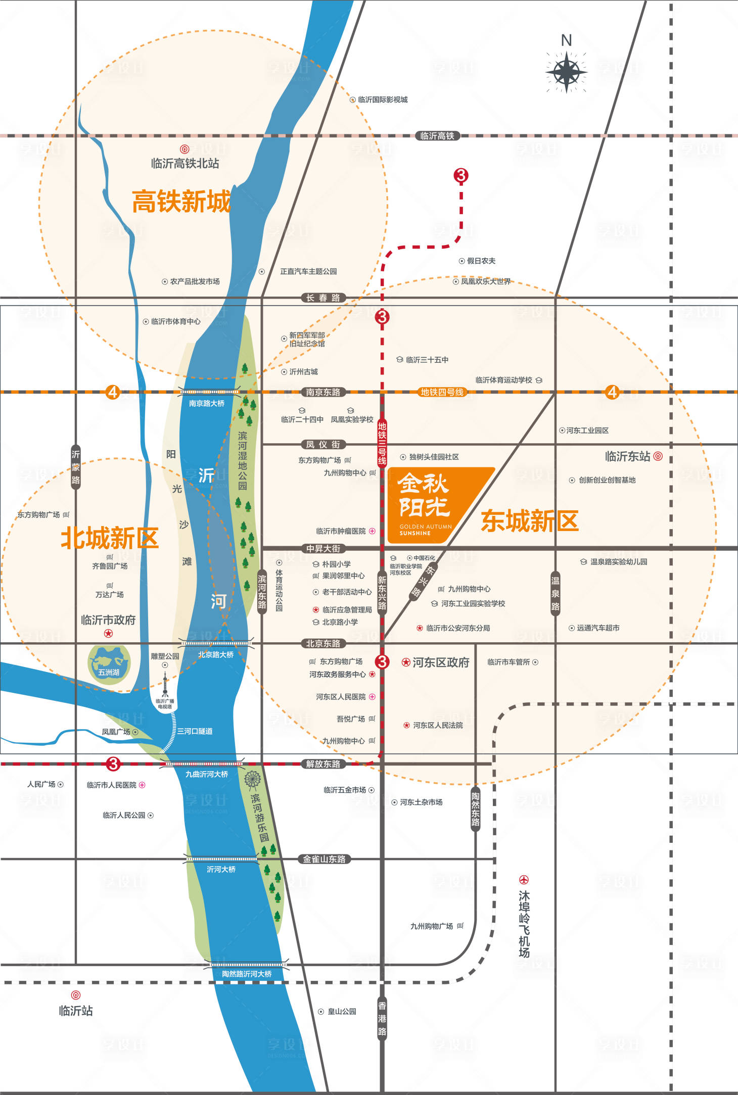 源文件下载【享设计】搜索编号：51850018747035041【区位图】