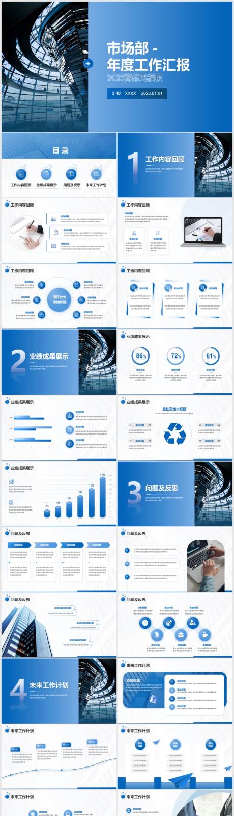 源文件下载【年度工作汇报PPT】编号：19470018582875358