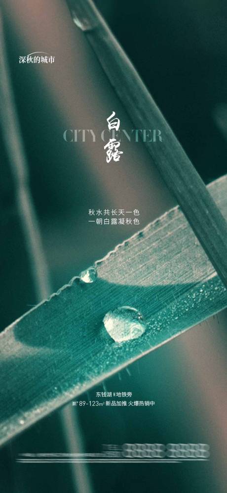 源文件下载【白露节气海报】编号：36650018967201303