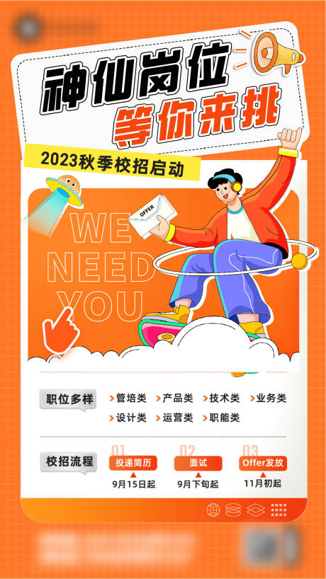 源文件下载【创意招聘海报】编号：90190018646421737