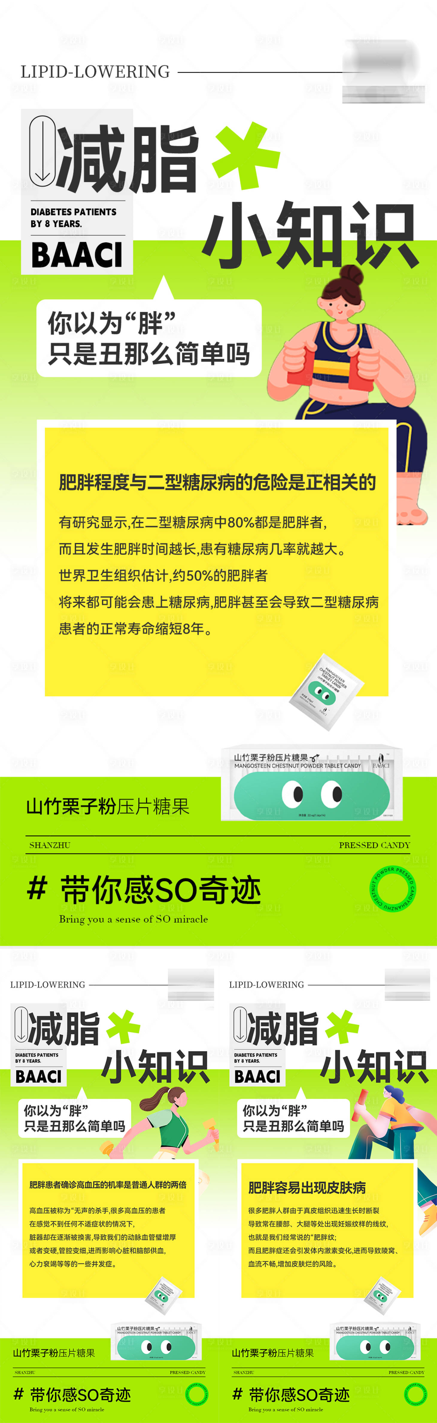 源文件下载【减脂海报】编号：98130018426635005