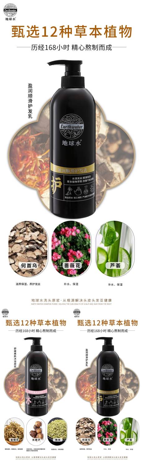 源文件下载【草本植物精华萃取洗发露洗发水产品成分】编号：88680018453155026