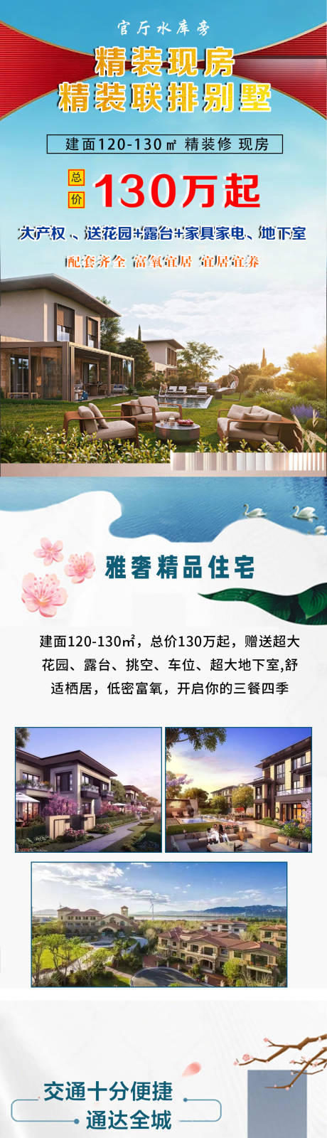 源文件下載【房地產價值點戶型別墅長圖海報】編號：83000018895893484