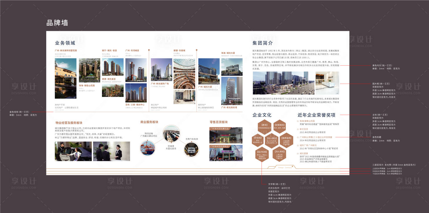 源文件下载【享设计】搜索编号：20620018898663198【地产品牌墙】