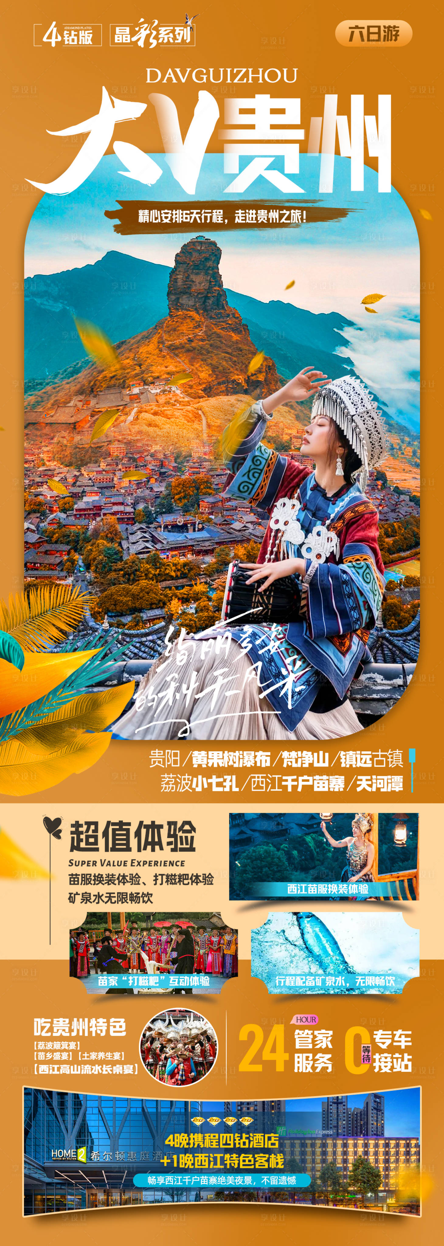 源文件下载【贵州旅游海报】编号：87450018669439476