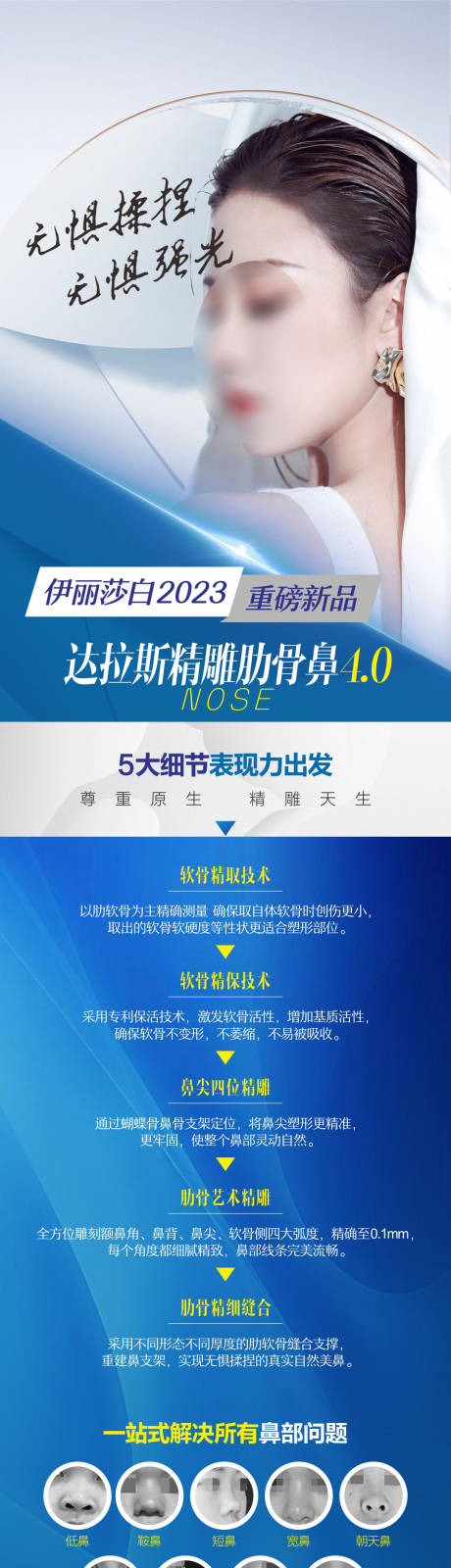 源文件下载【医美鼻整形长图】编号：72870018434794924